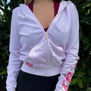 Juicy Couture velour hoodie